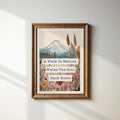 Nature motivation print