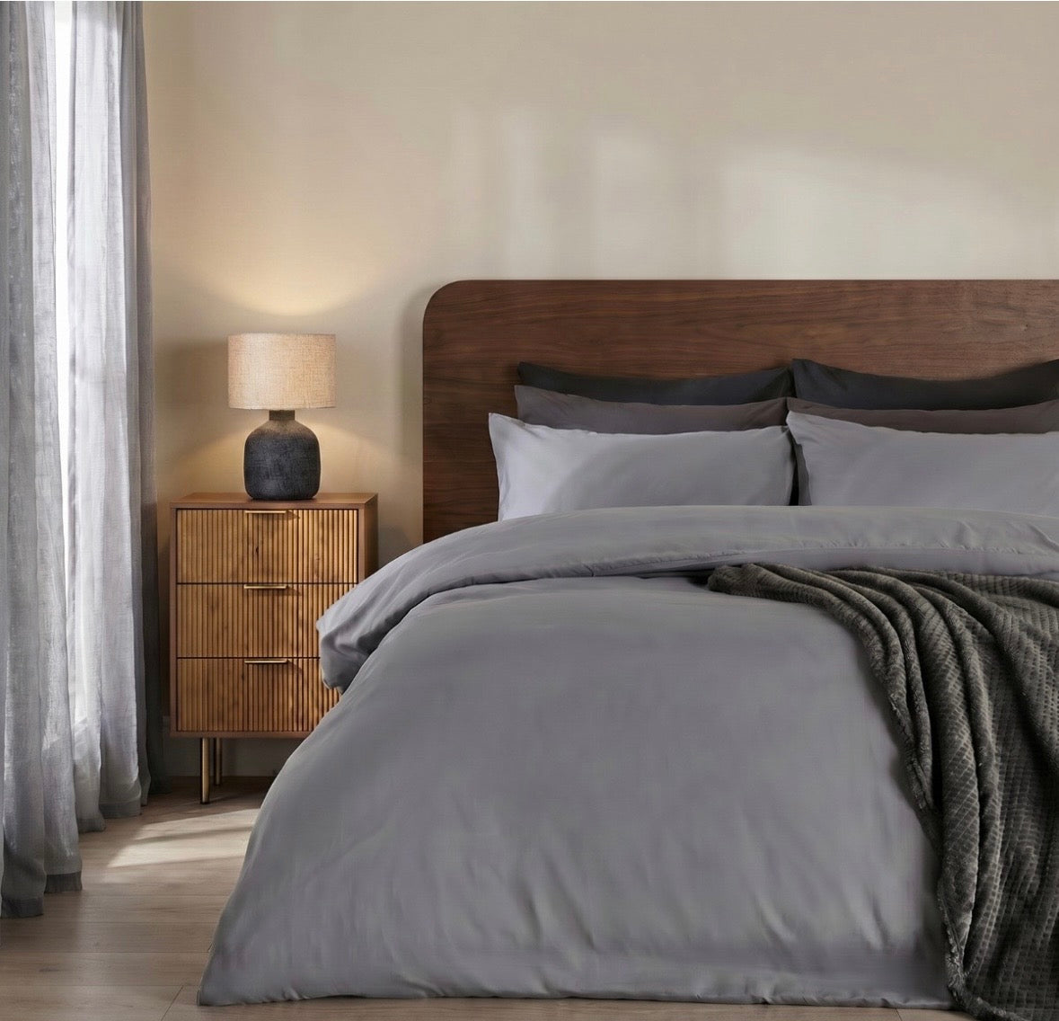 Plain Duvet Set
