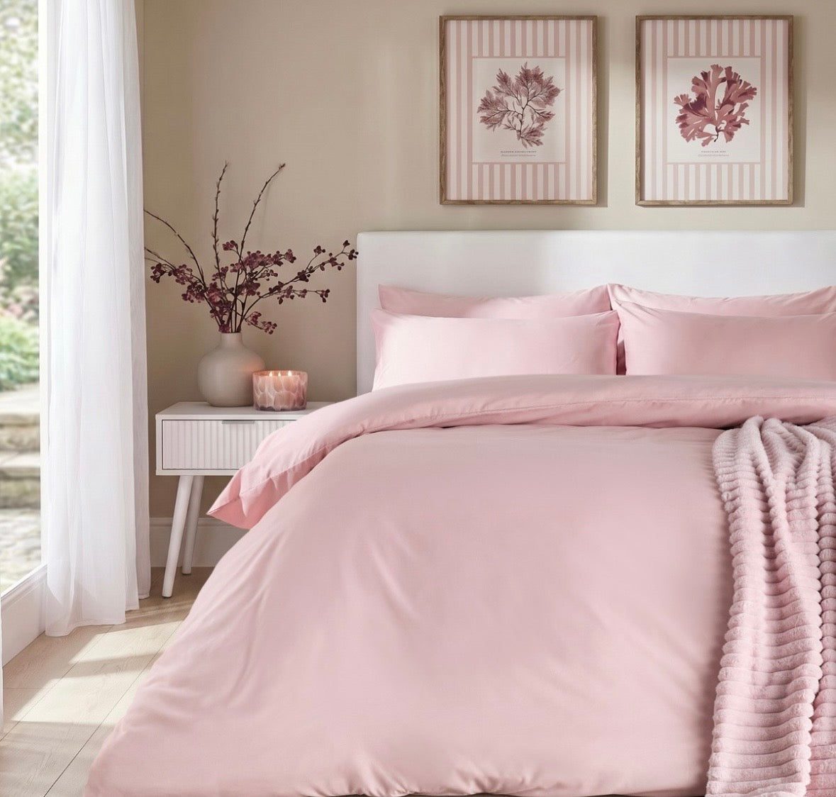 Plain Duvet Set