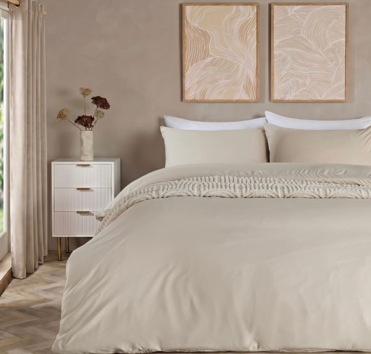 Plain Duvet Set